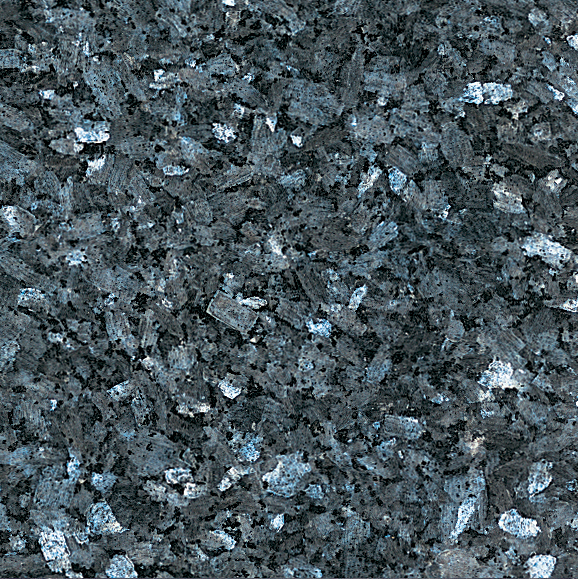 Einbau - Granitfeld, Labrador blue pearl, 510 x 325 x 36 mm